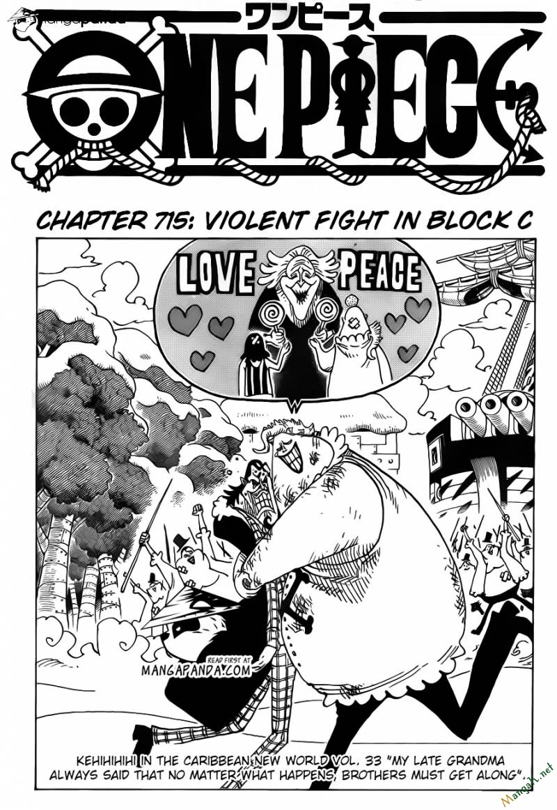 One Piece Chapter 715 - 2