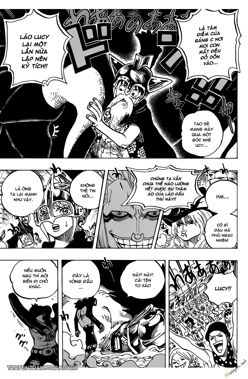 One Piece Chapter 715 - 4