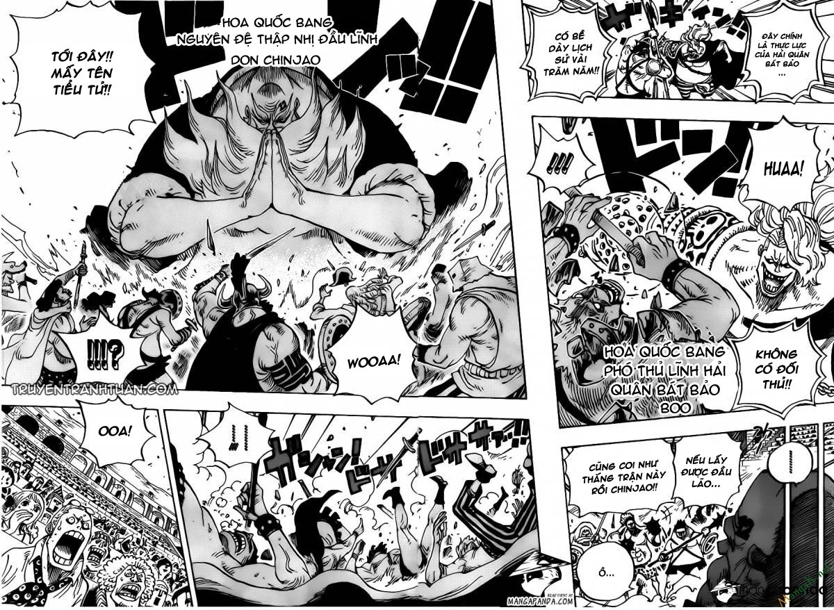 One Piece Chapter 715 - 8