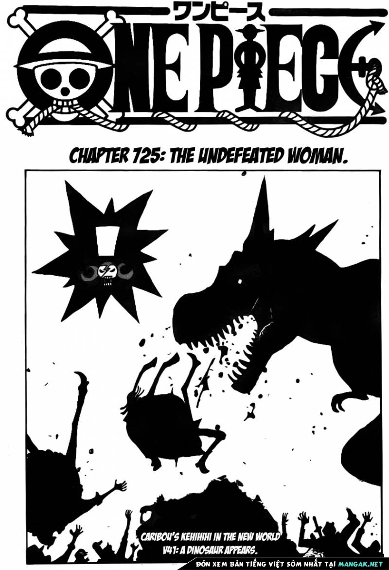 One Piece Chapter 725 - 3