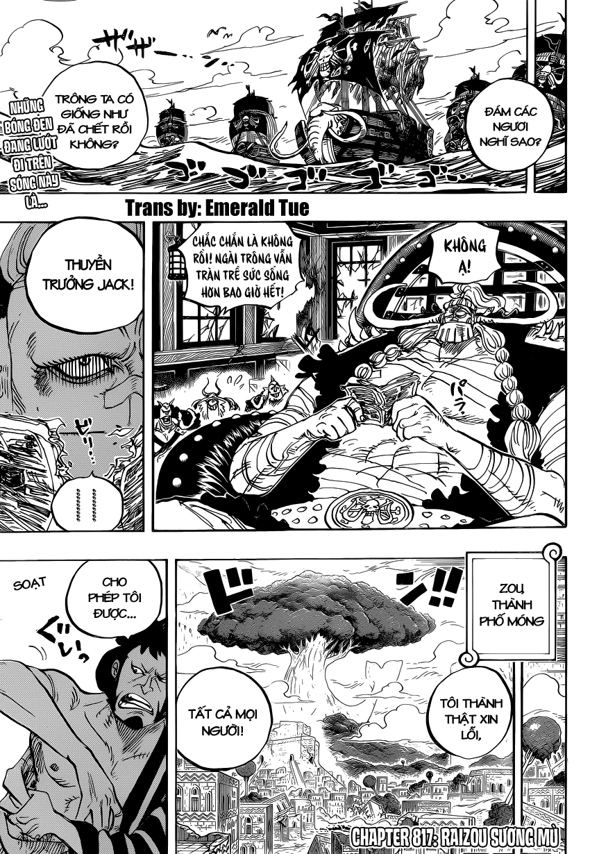 One Piece Chapter 817 - 3