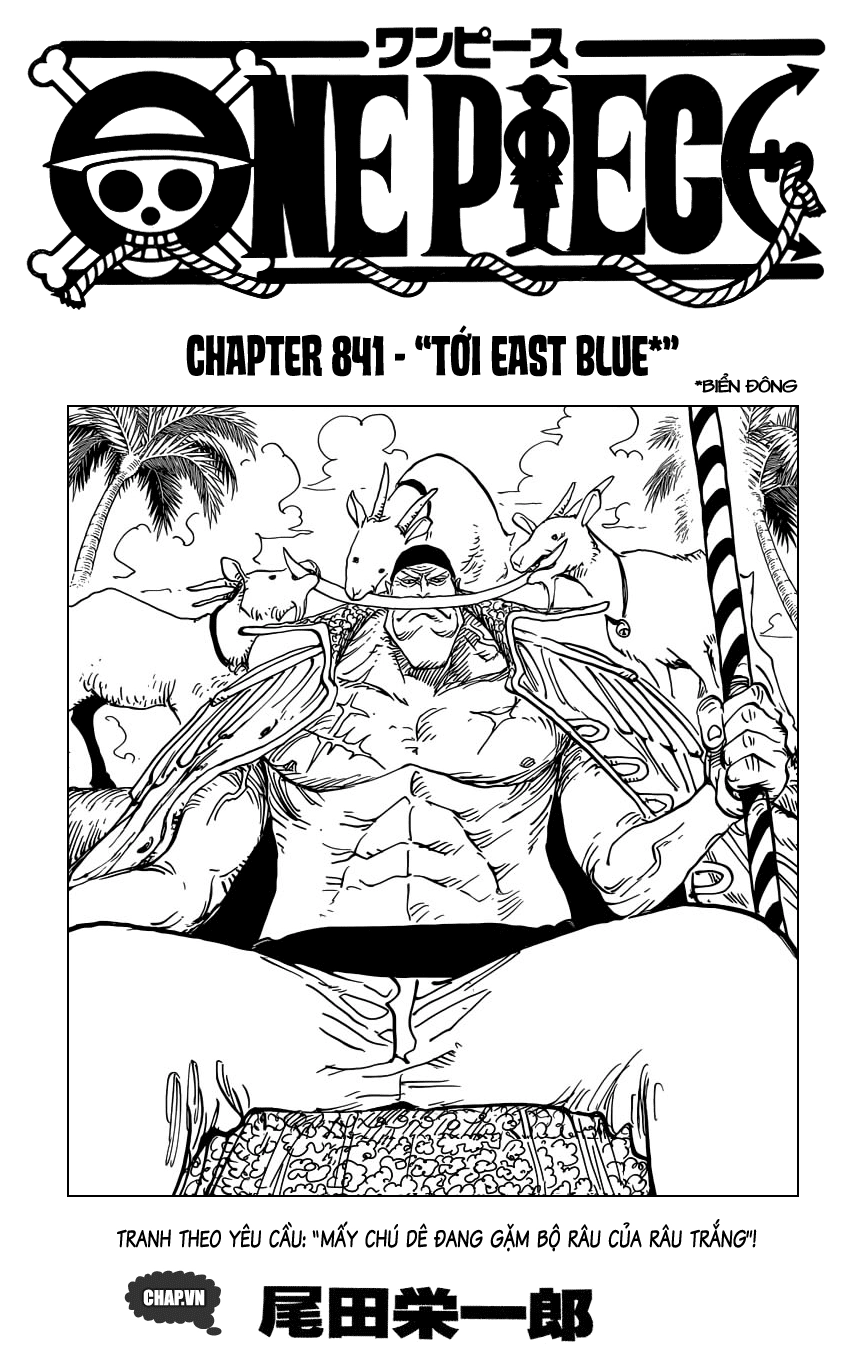 One Piece Chapter 841 - 1