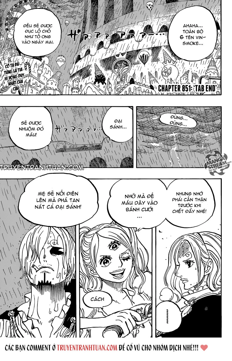 One Piece Chapter 851 - 3