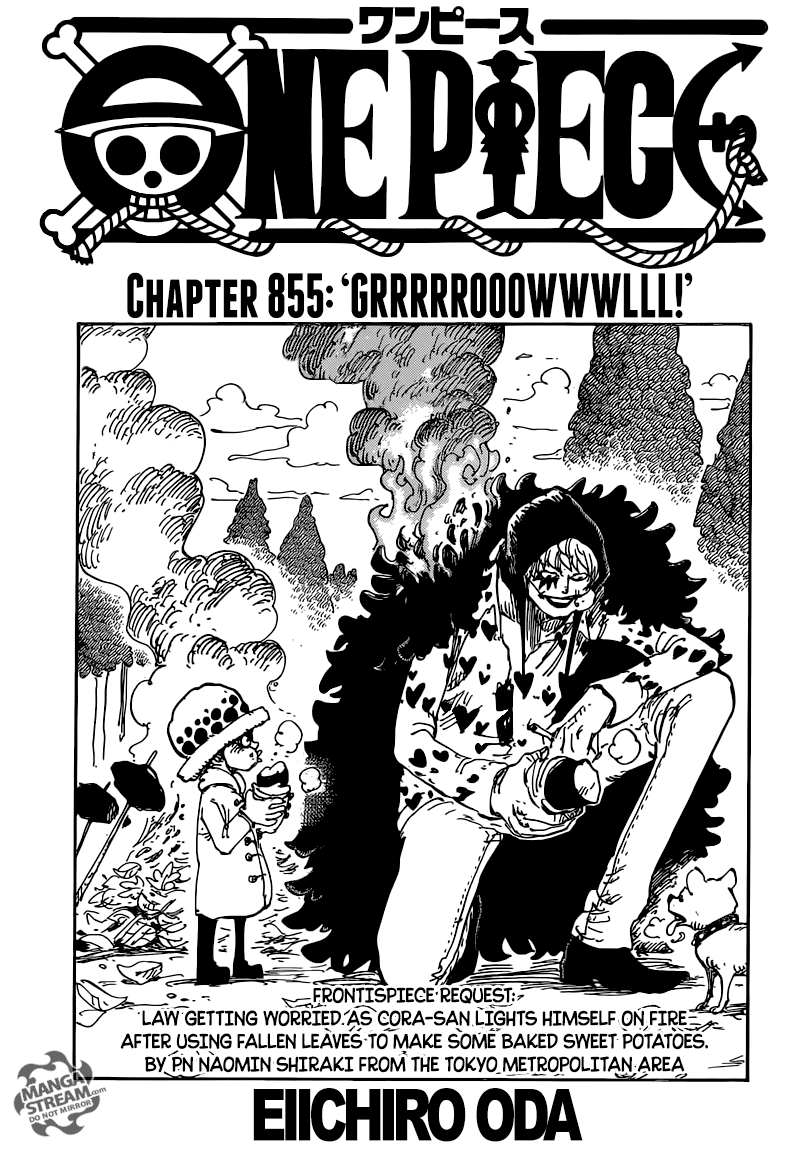 One Piece Chapter 855 - 1