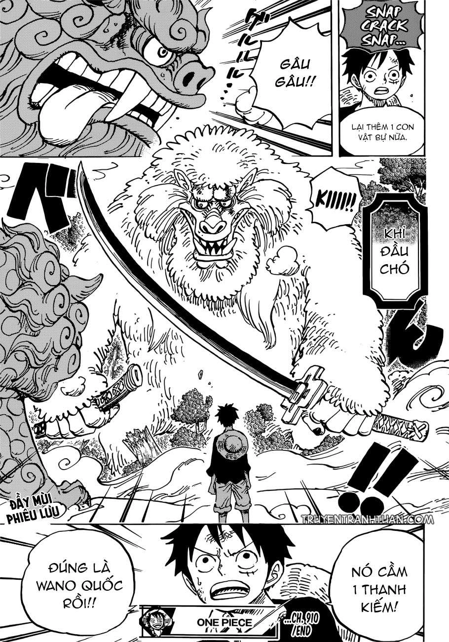 One Piece Chapter 910 - 12