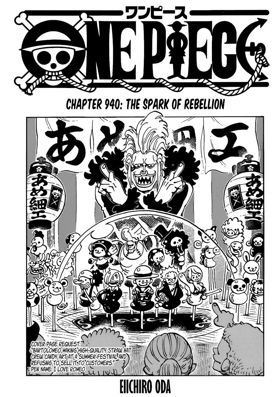 One Piece Chapter 940 - 2