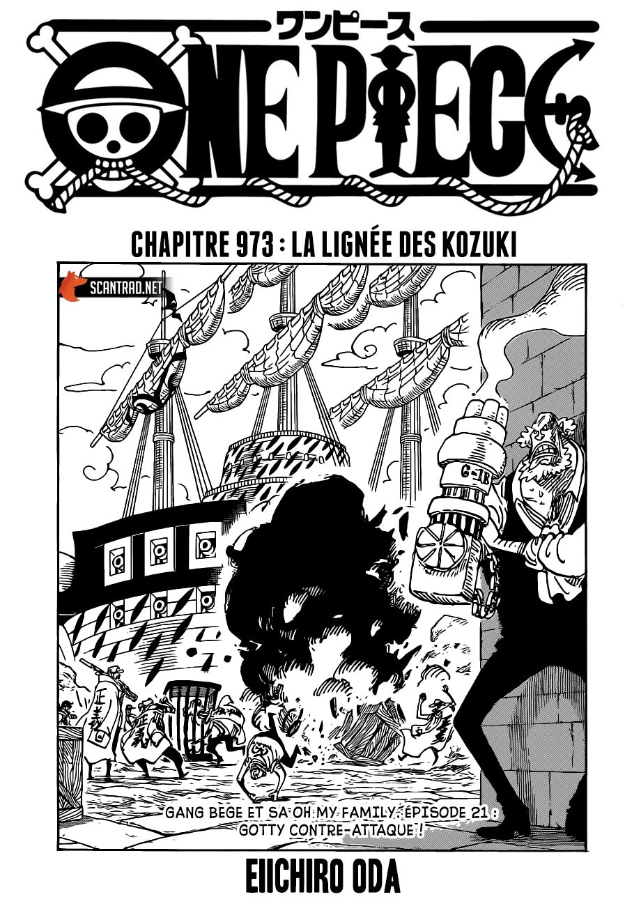 One Piece Chapter 973 - 1