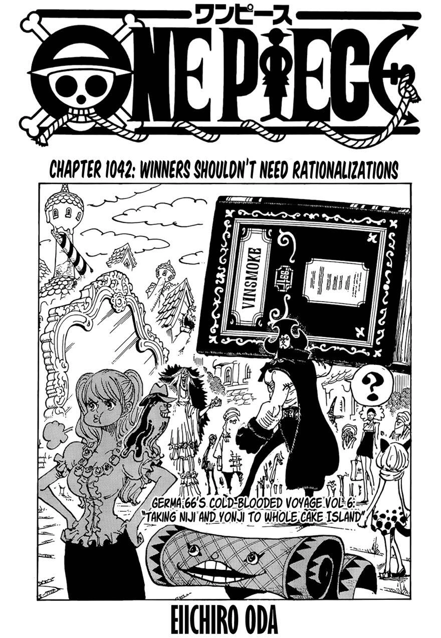 One Piece Chapter 1042 - 1