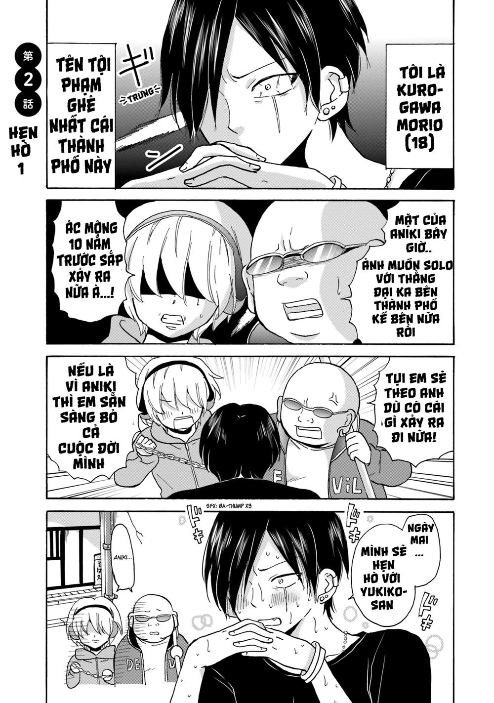 Yankee-Kun To Hakujou Gaaru Chapter 2 - 3