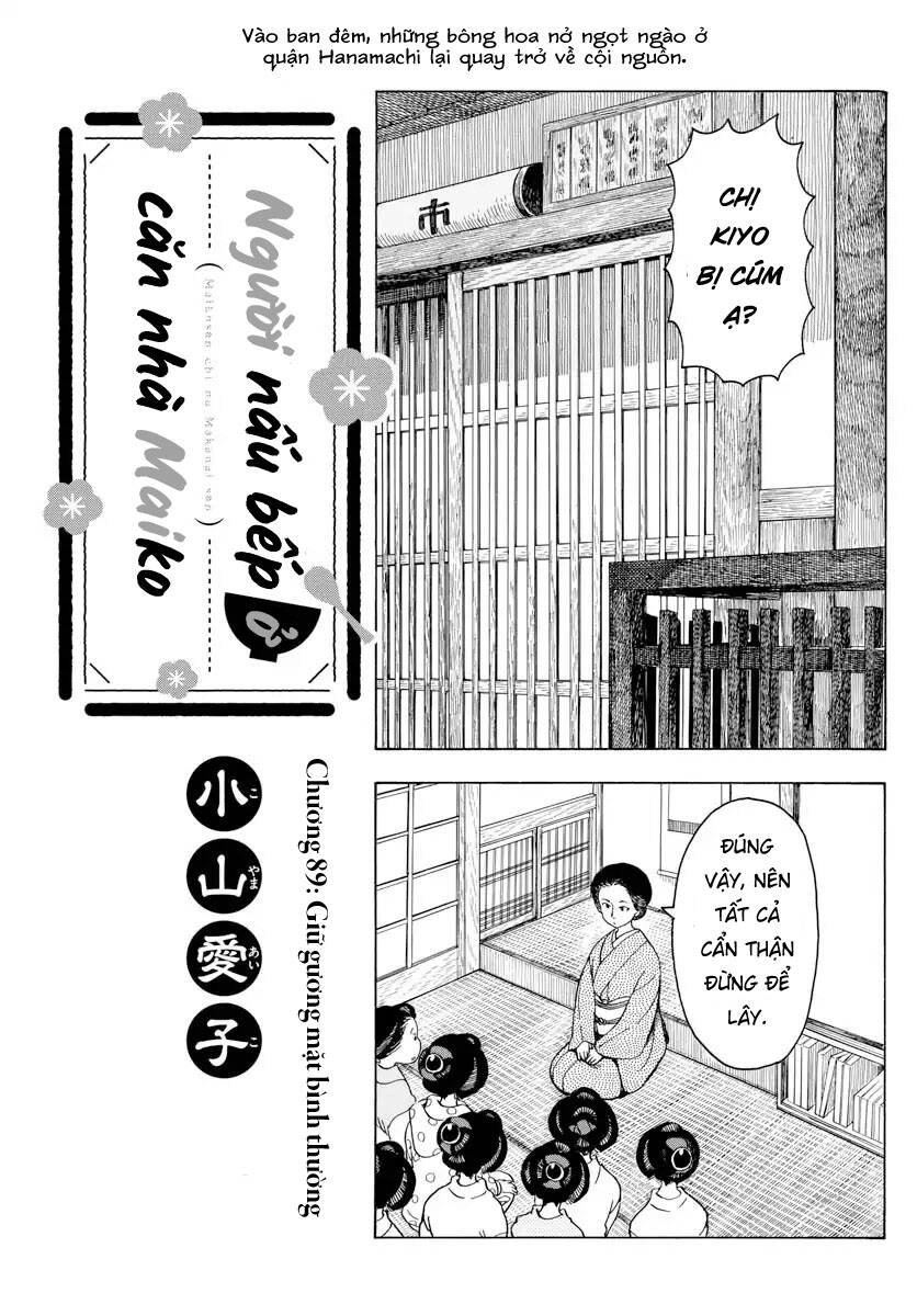 Maiko-San Chi No Makanai-San Chapter 89 - 1