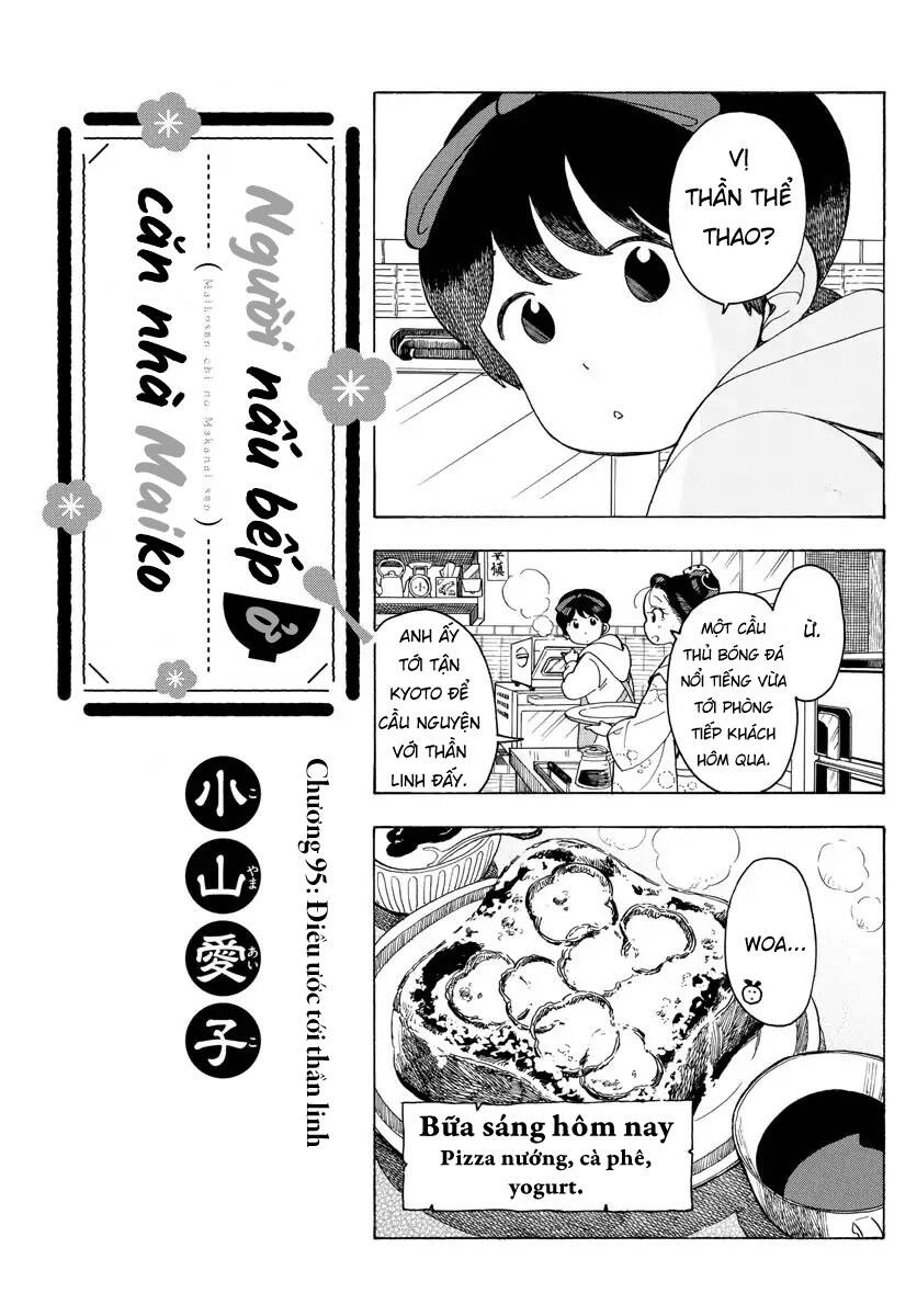 Maiko-San Chi No Makanai-San Chapter 95 - 1