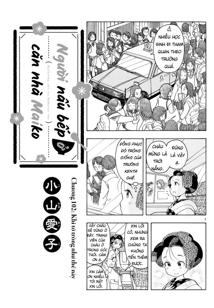 Maiko-San Chi No Makanai-San Chapter 102 - 1