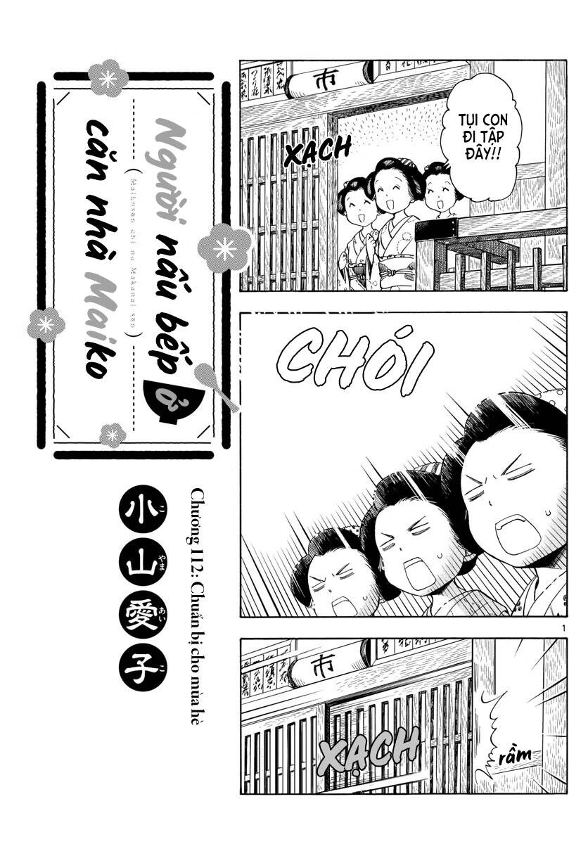Maiko-San Chi No Makanai-San Chapter 112 - 1