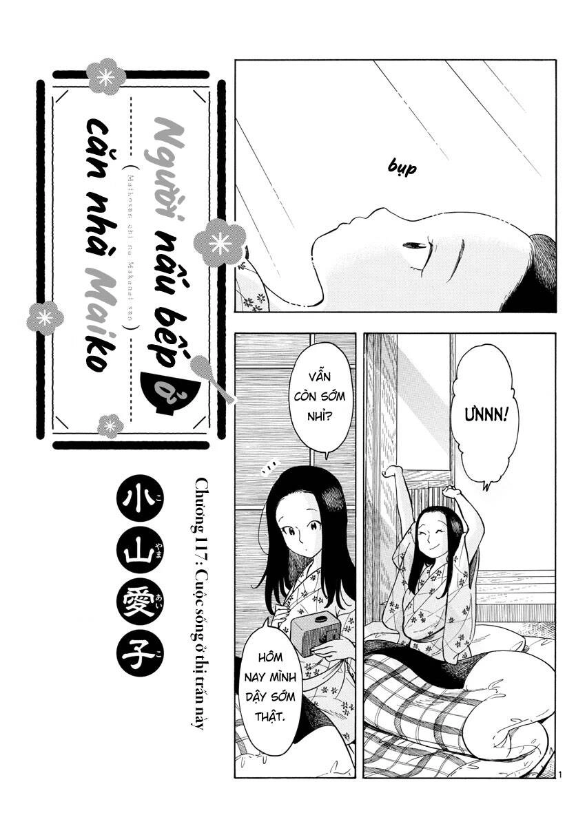 Maiko-San Chi No Makanai-San Chapter 117 - 1