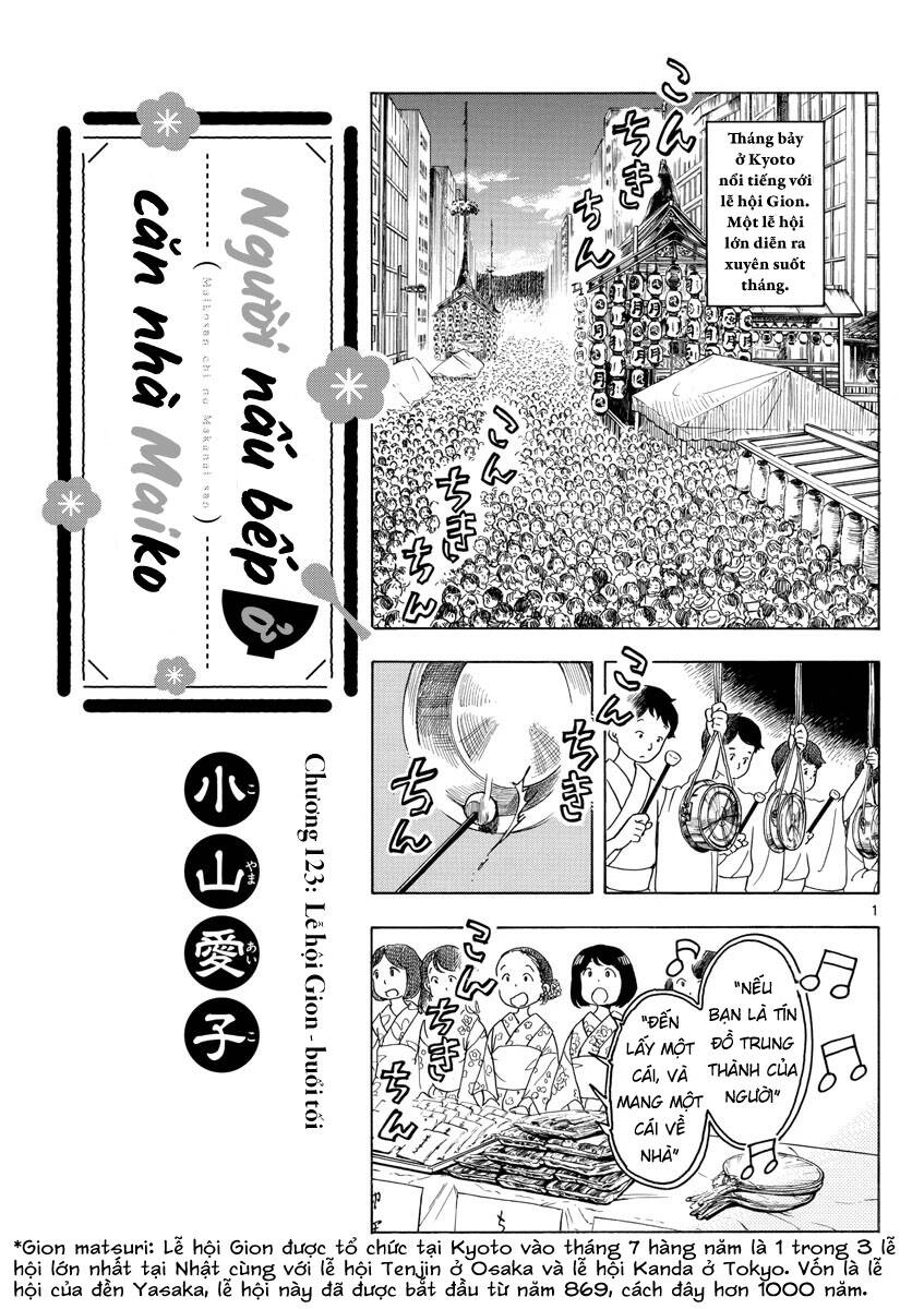 Maiko-San Chi No Makanai-San Chapter 123 - 1