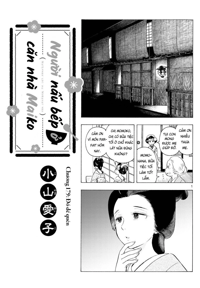 Maiko-San Chi No Makanai-San Chapter 179 - 1