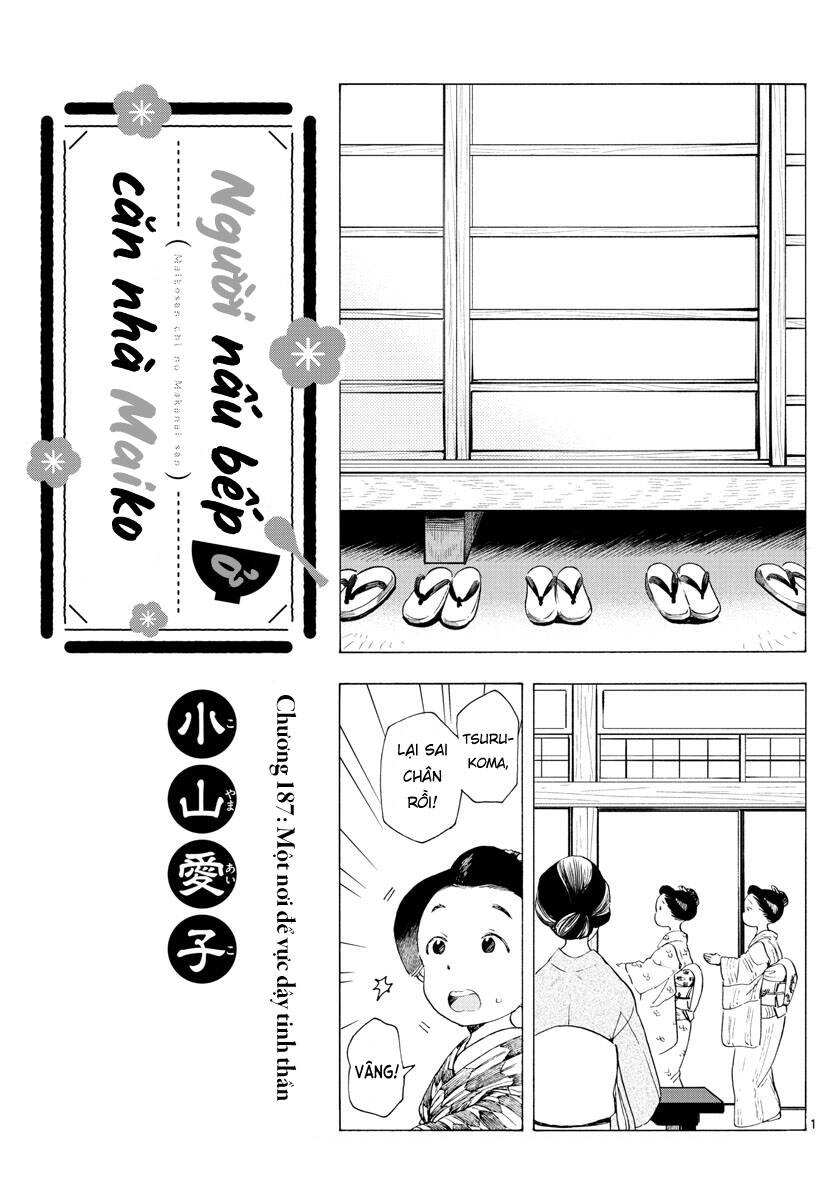 Maiko-San Chi No Makanai-San Chapter 187 - 1