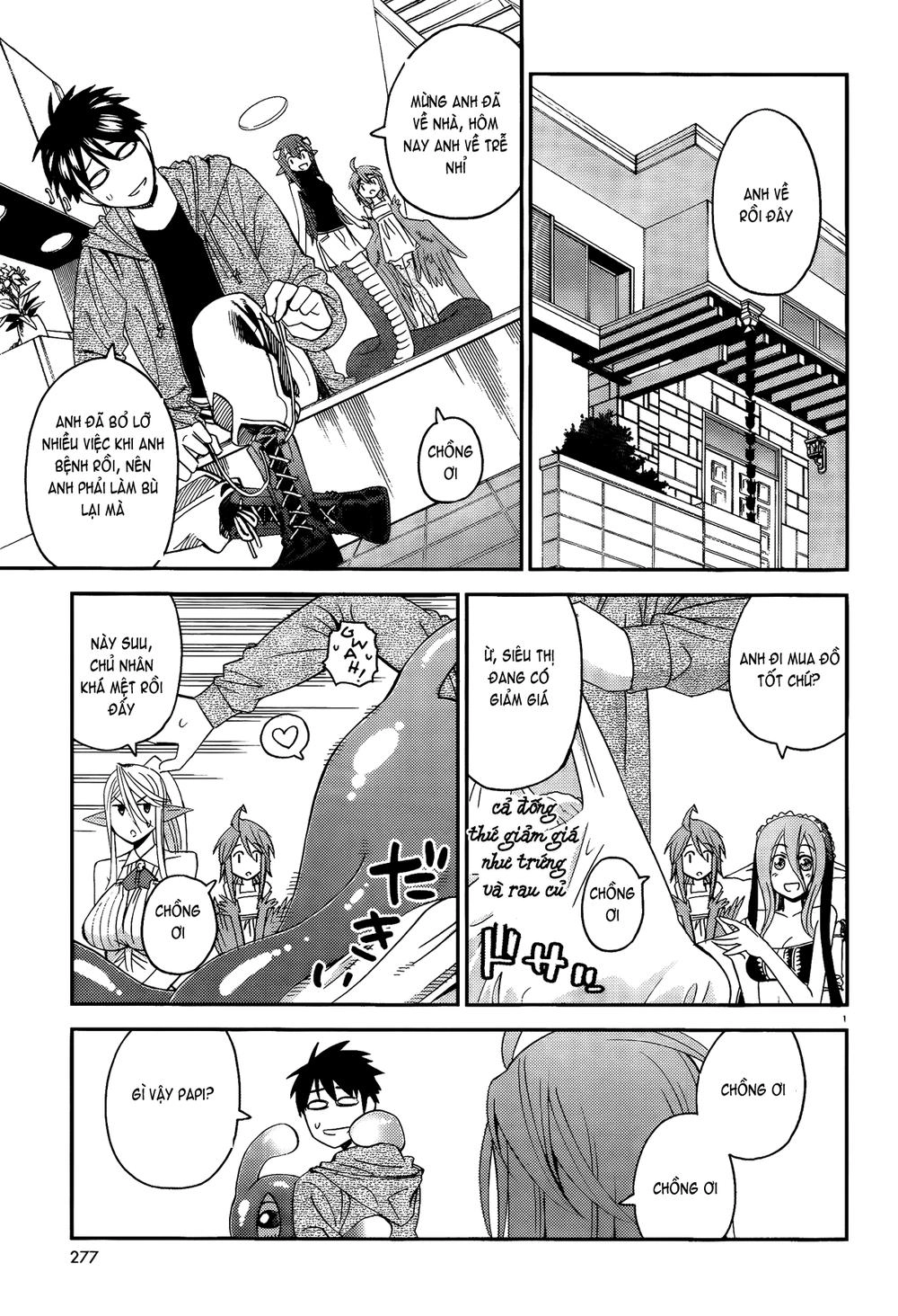 Monster Musume No Iru Nichijou Chapter 14 - 1