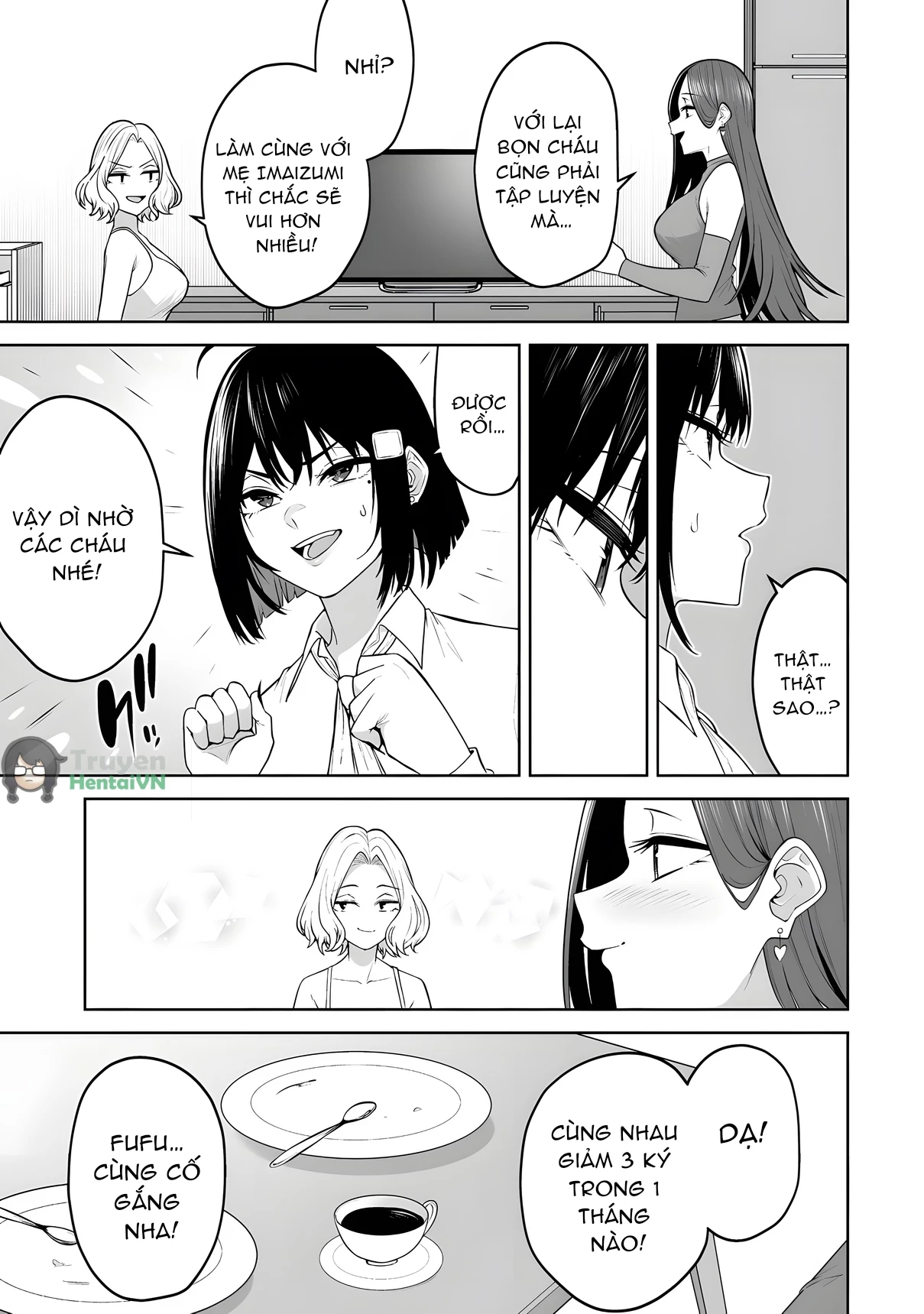 Imaizumi Đưa Cả Bầy Gyaru Về Nhà Mình Chapter 39 - 11