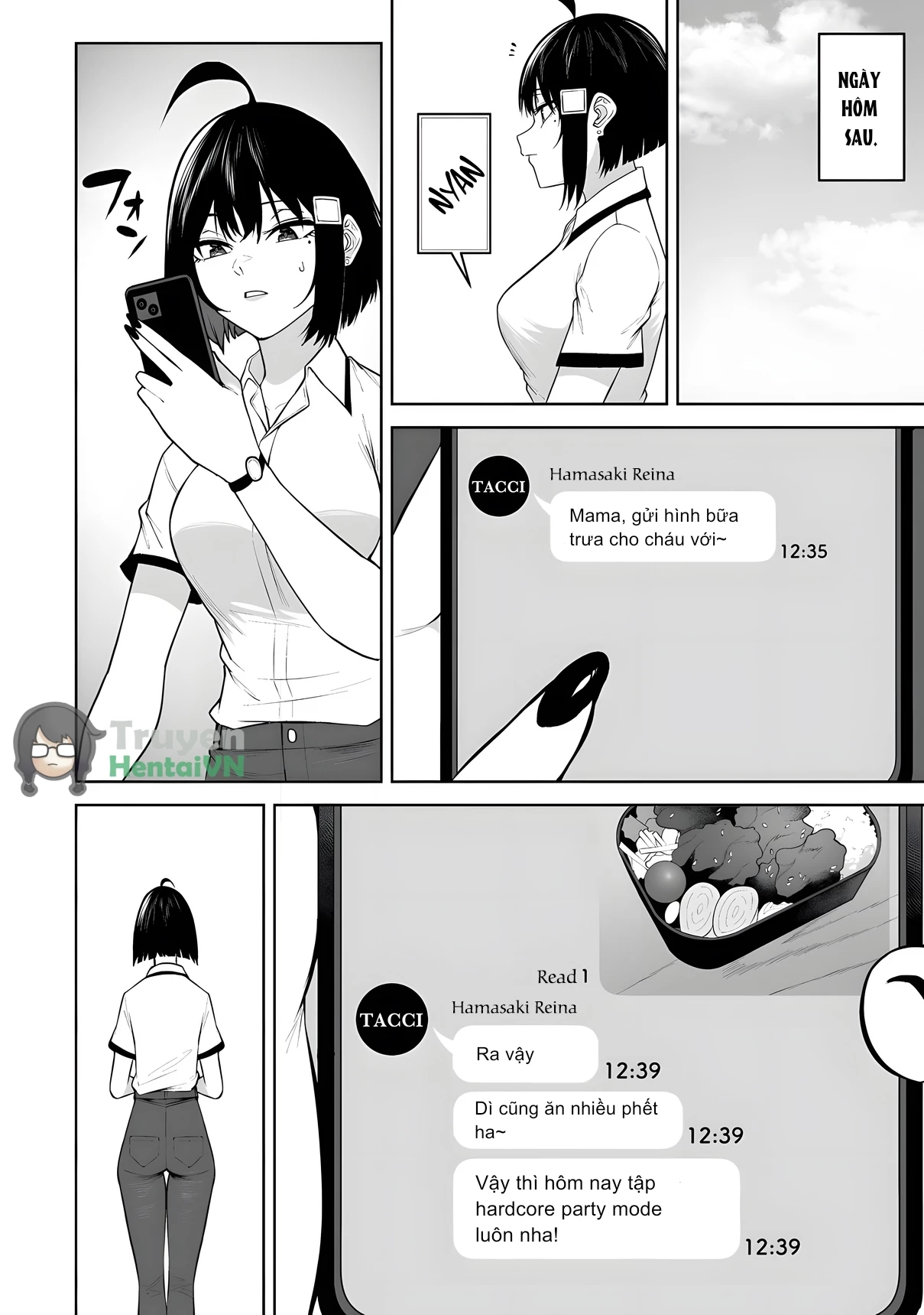 Imaizumi Đưa Cả Bầy Gyaru Về Nhà Mình Chapter 39 - 14