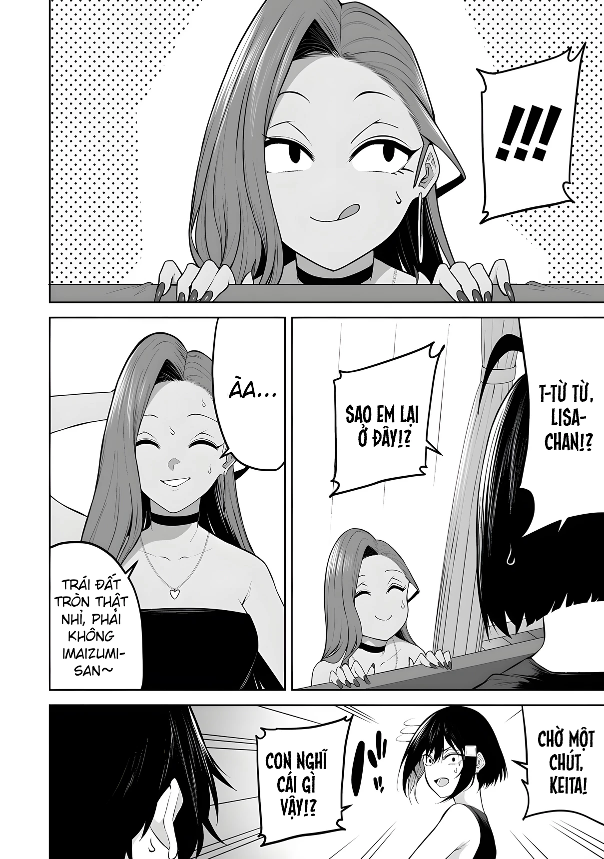 Imaizumi Đưa Cả Bầy Gyaru Về Nhà Mình Chapter 41 - 22