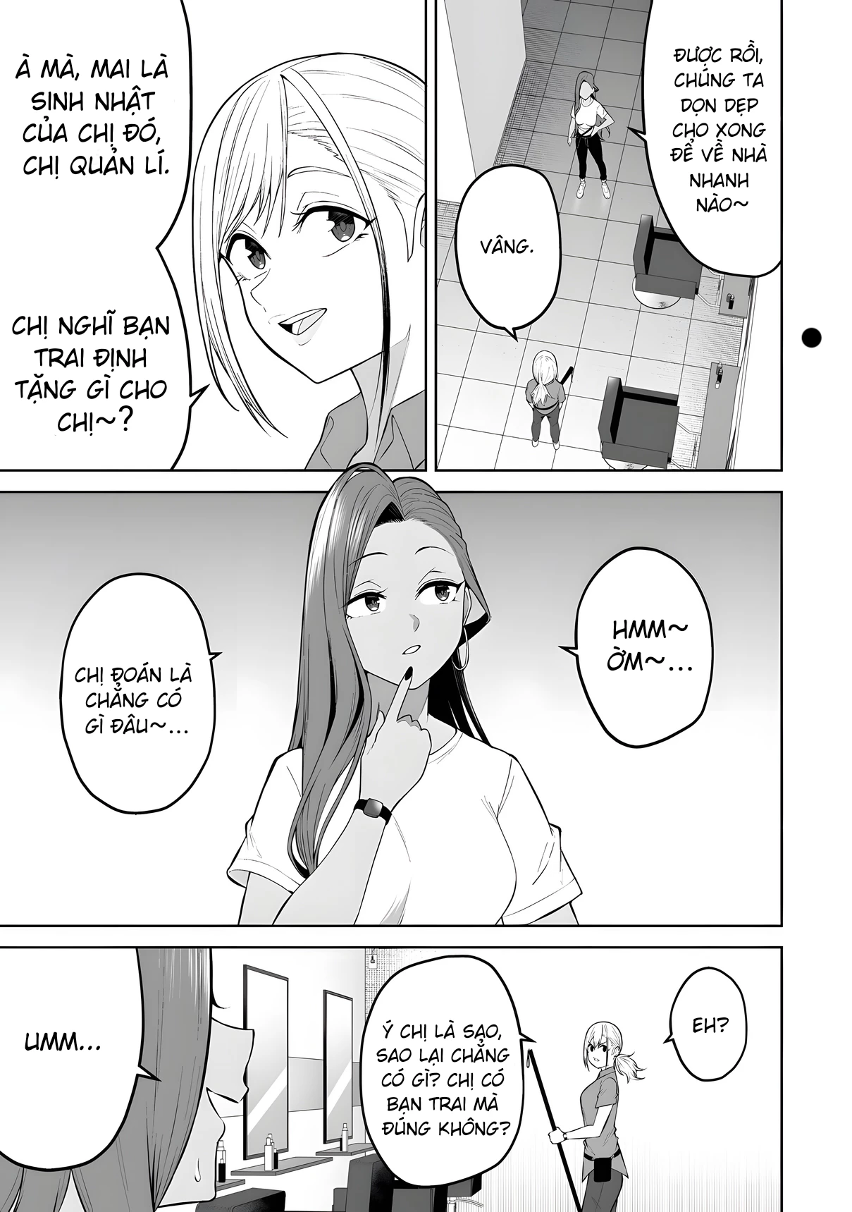 Imaizumi Đưa Cả Bầy Gyaru Về Nhà Mình Chapter 42 - 3