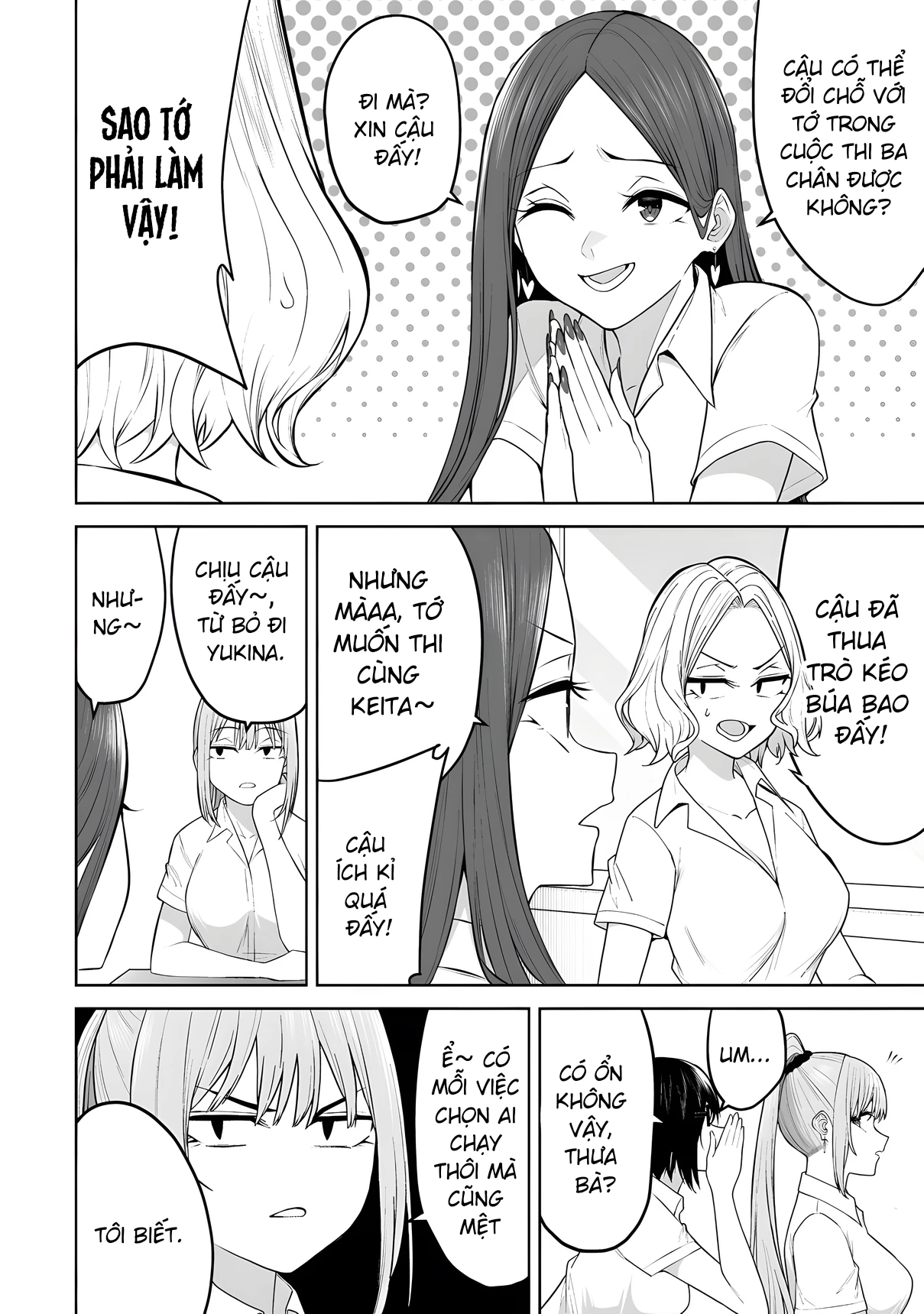 Imaizumi Đưa Cả Bầy Gyaru Về Nhà Mình Chapter 43 - 4