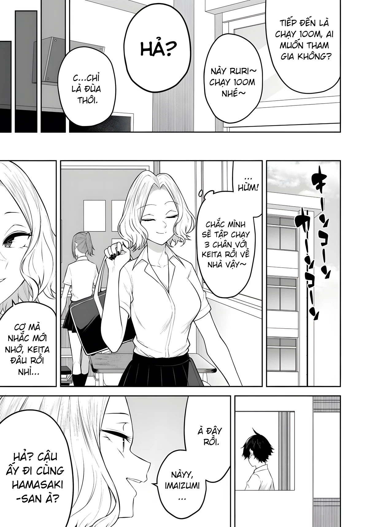 Imaizumi Đưa Cả Bầy Gyaru Về Nhà Mình Chapter 43 - 5