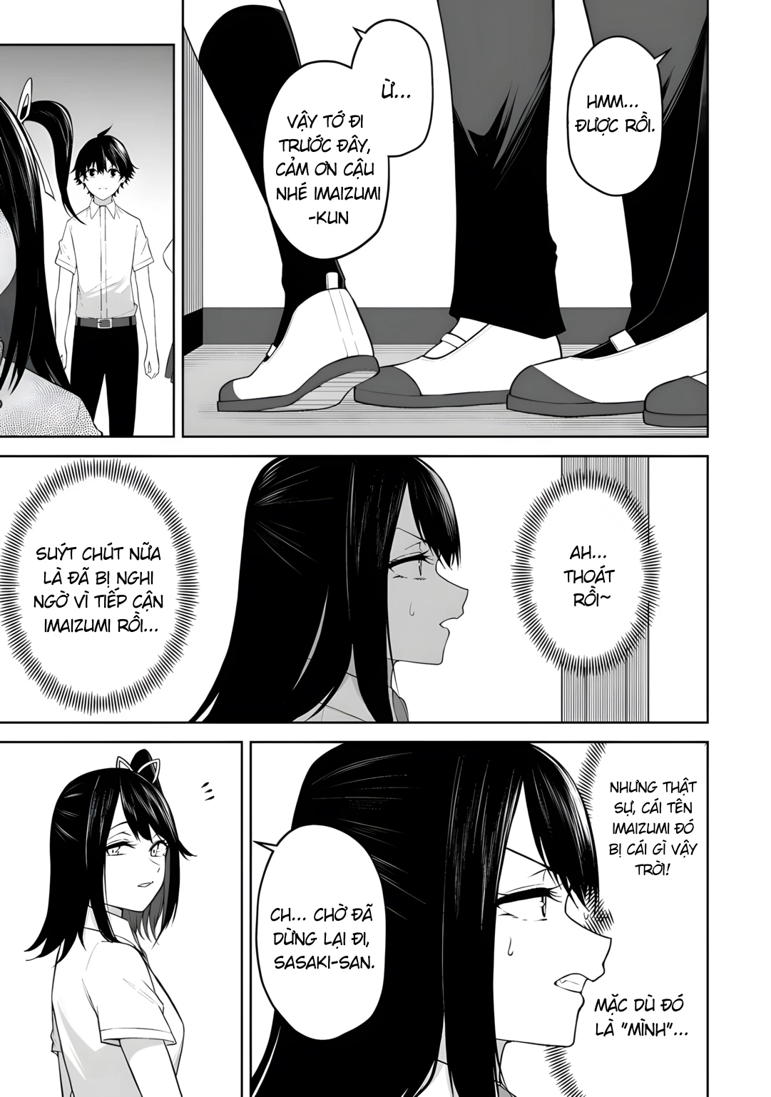 Imaizumi Đưa Cả Bầy Gyaru Về Nhà Mình Chapter 44 - 13