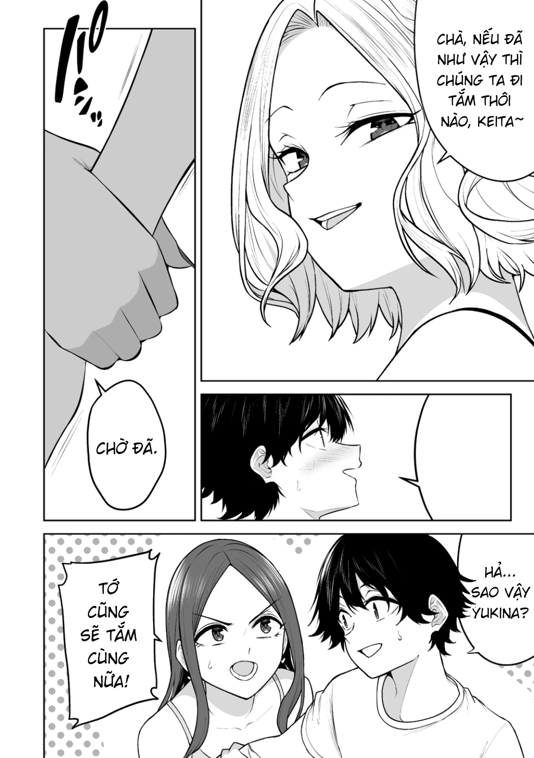 Imaizumi Đưa Cả Bầy Gyaru Về Nhà Mình Chapter 45 - 6