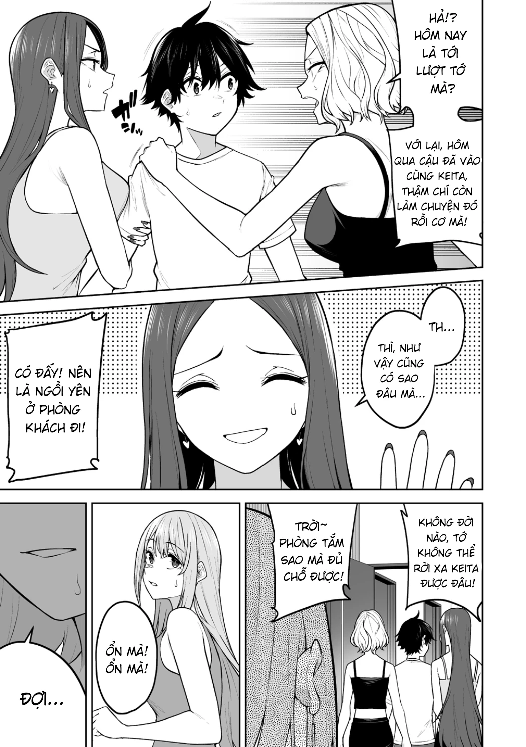 Imaizumi Đưa Cả Bầy Gyaru Về Nhà Mình Chapter 45 - 7