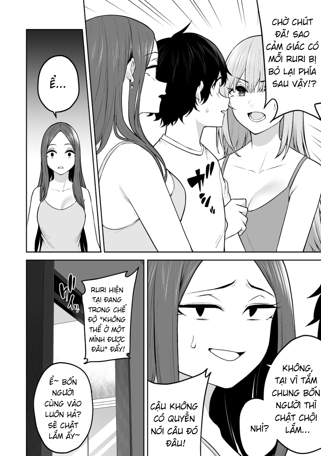 Imaizumi Đưa Cả Bầy Gyaru Về Nhà Mình Chapter 45 - 8