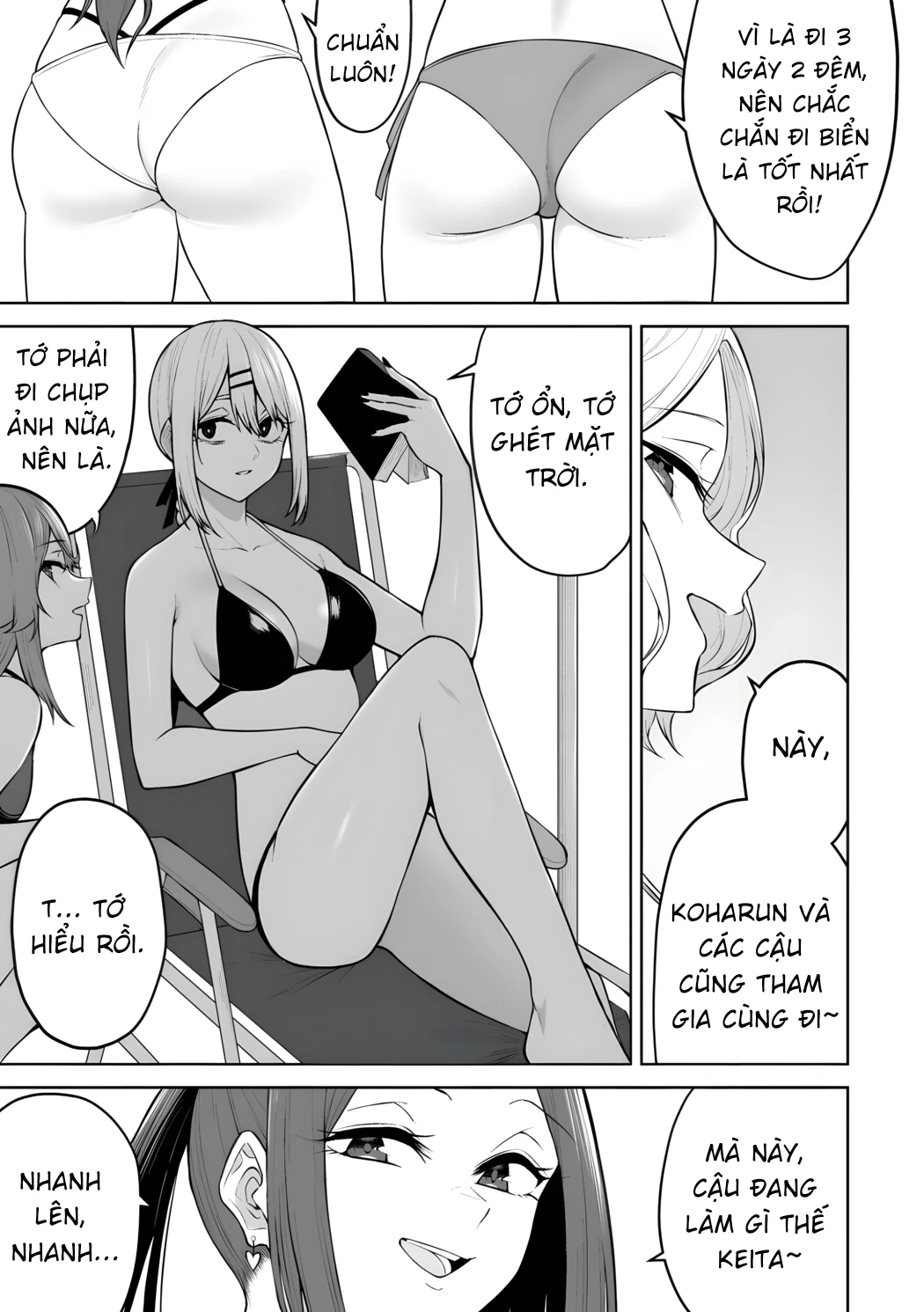 Imaizumi Đưa Cả Bầy Gyaru Về Nhà Mình Chapter 46 - 3