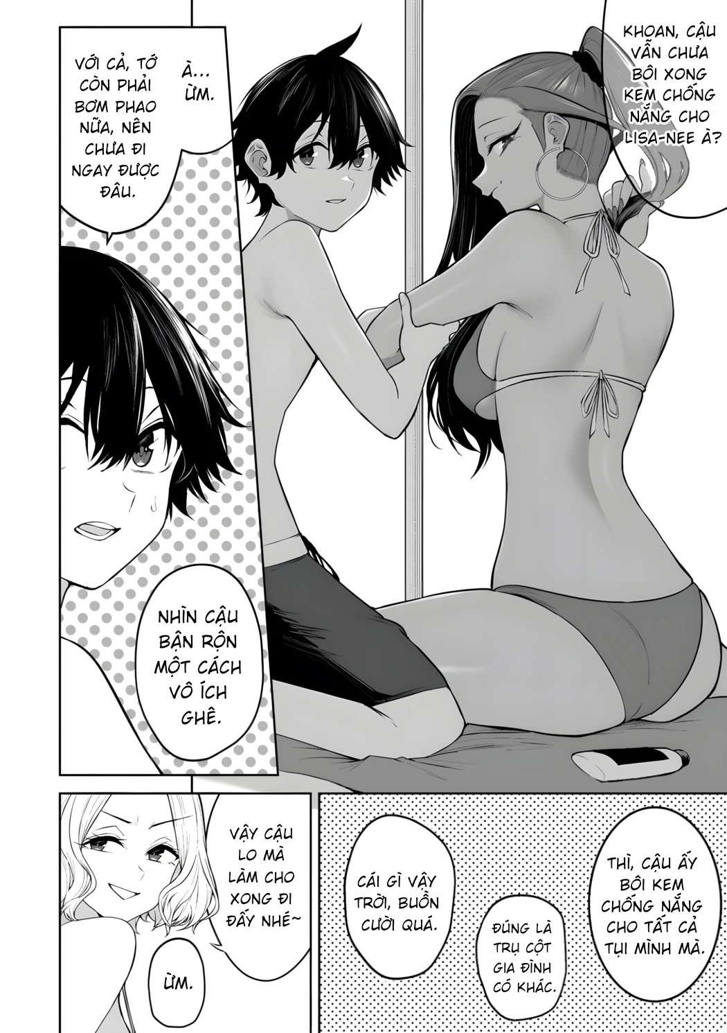Imaizumi Đưa Cả Bầy Gyaru Về Nhà Mình Chapter 46 - 4