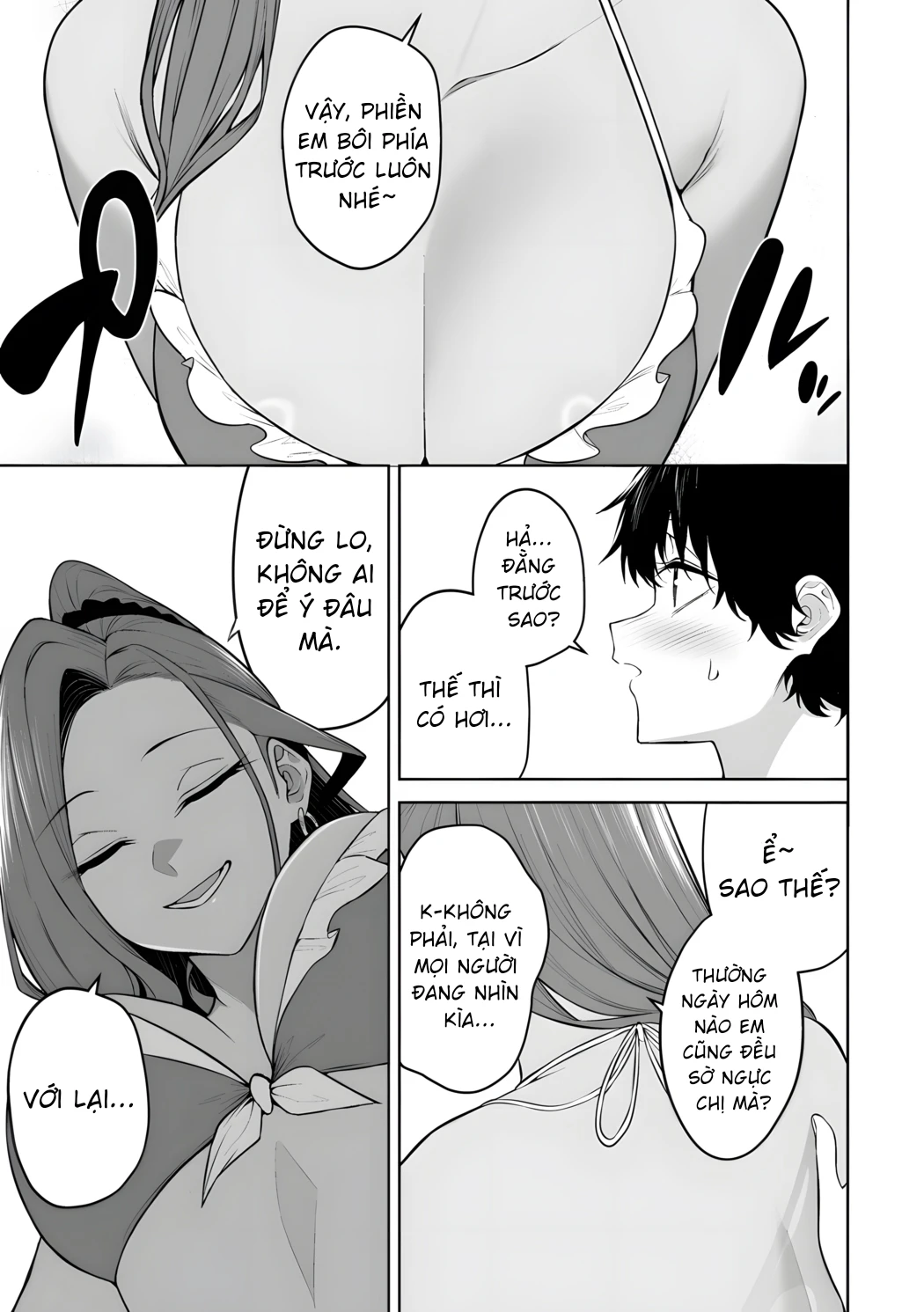 Imaizumi Đưa Cả Bầy Gyaru Về Nhà Mình Chapter 46 - 9