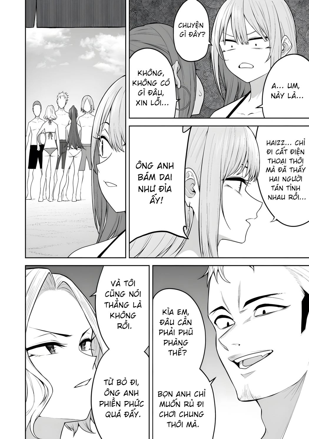 Imaizumi Đưa Cả Bầy Gyaru Về Nhà Mình Chapter 46 - 12