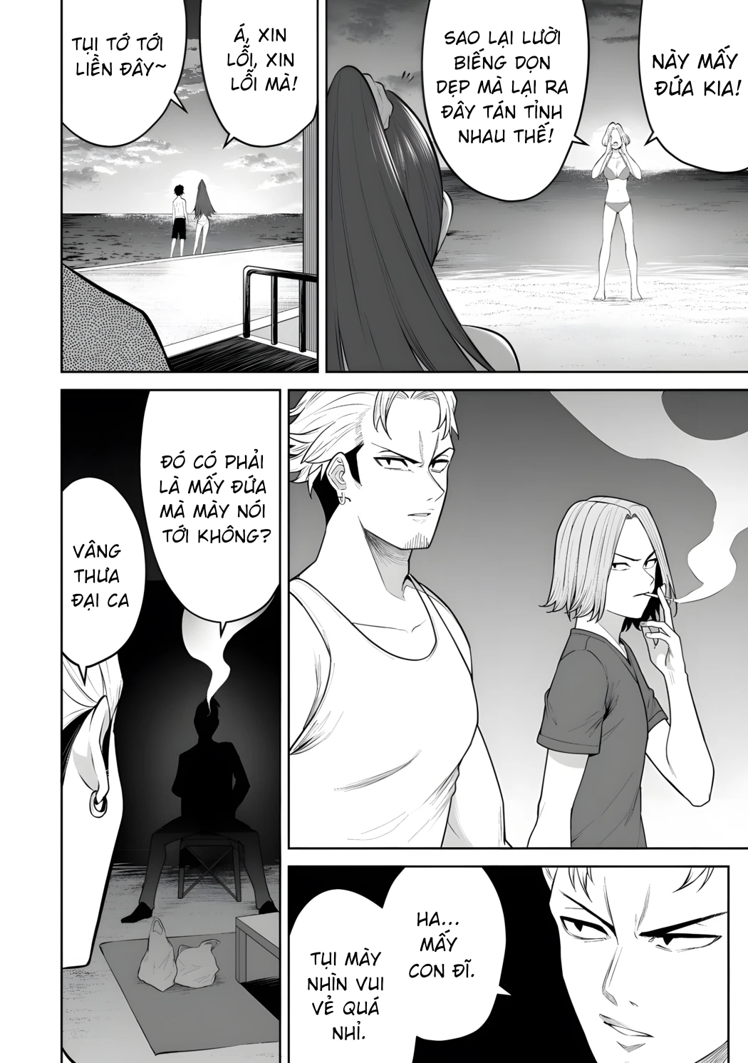 Imaizumi Đưa Cả Bầy Gyaru Về Nhà Mình Chapter 46 - 24