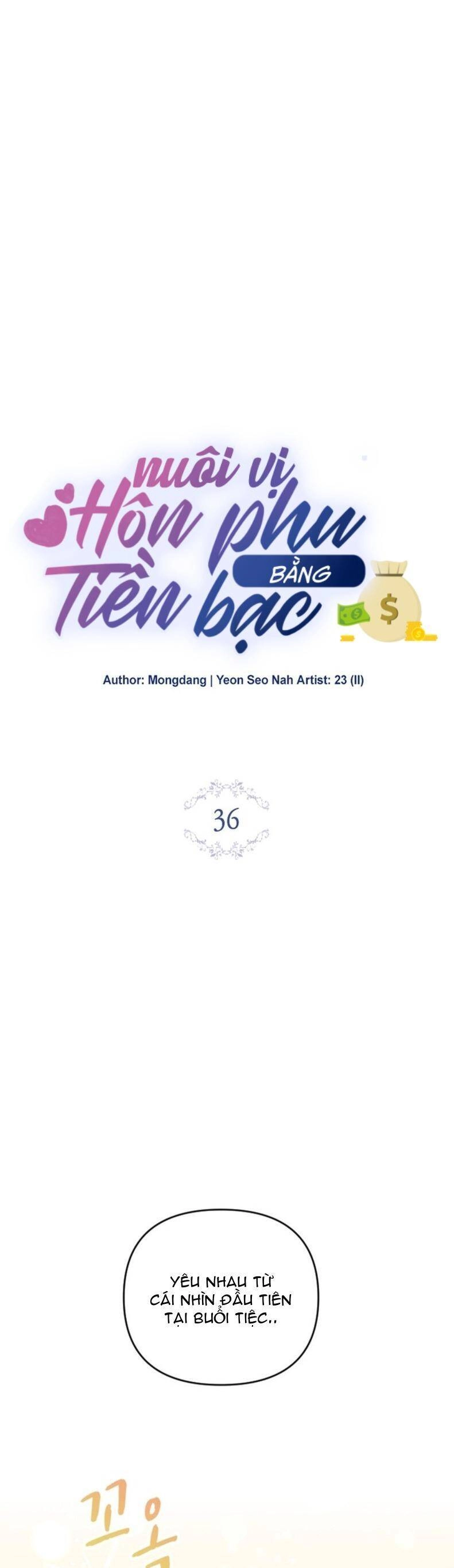 Nuôi Vị Hôn Phu Bằng Tiền Bạc Chapter 36 - 14