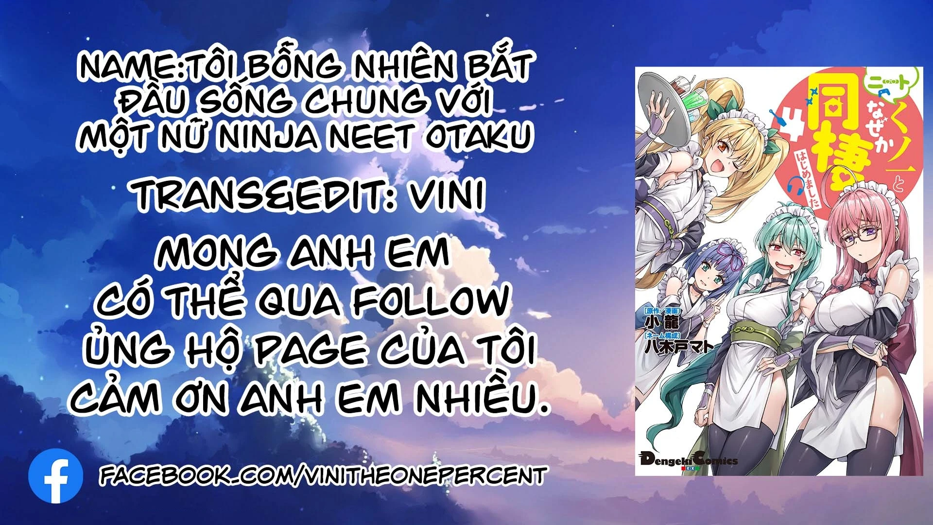 Tôi bỗng nhiên bắt đầu sống chung với một nữ ninja NEET Otaku Chapter 21 - 1