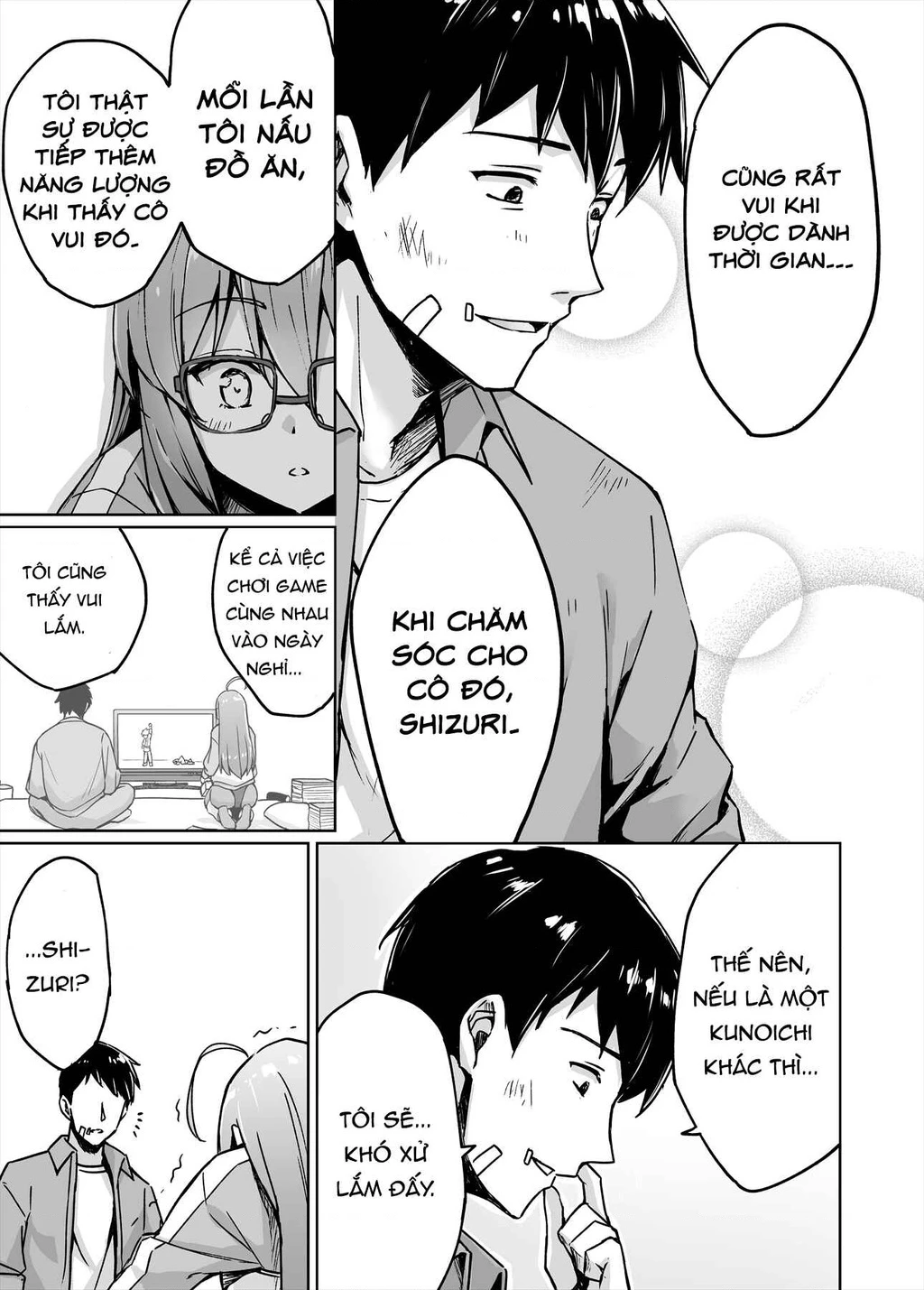 Tôi bỗng nhiên bắt đầu sống chung với một nữ ninja NEET Otaku Chapter 21 - 4