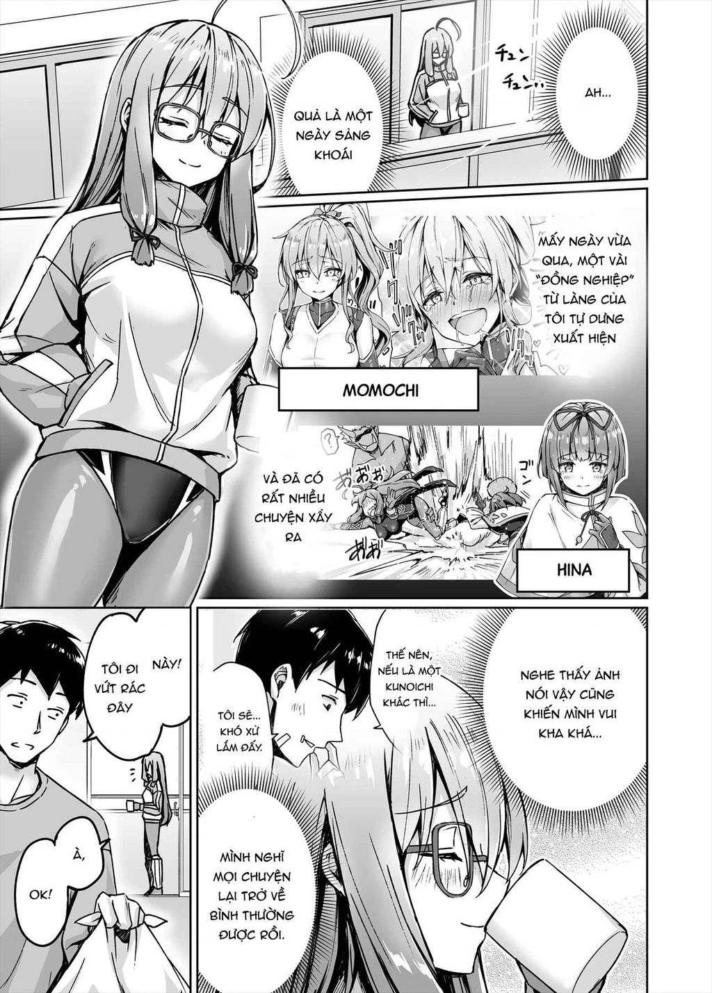 Tôi bỗng nhiên bắt đầu sống chung với một nữ ninja NEET Otaku Chapter 23 - 2
