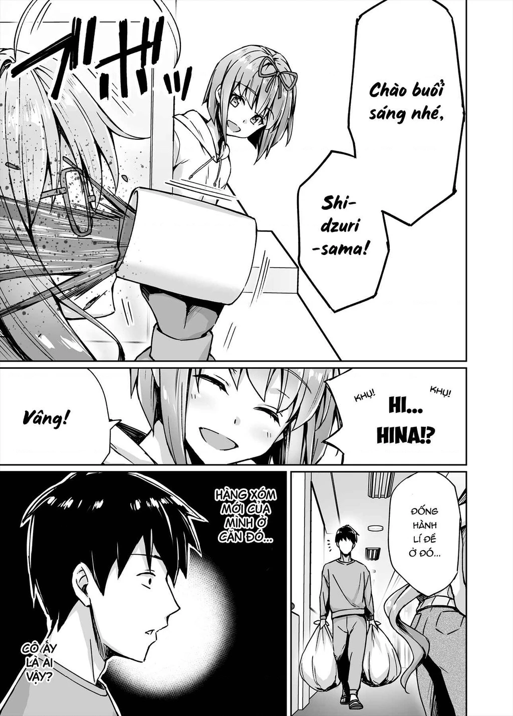 Tôi bỗng nhiên bắt đầu sống chung với một nữ ninja NEET Otaku Chapter 23 - 4
