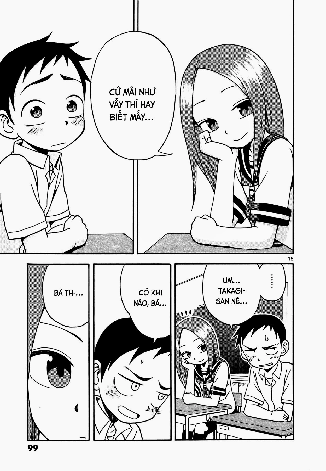 Nhất Quỷ Nhì Ma, Thứ Ba Takagi Chapter 6 - 15
