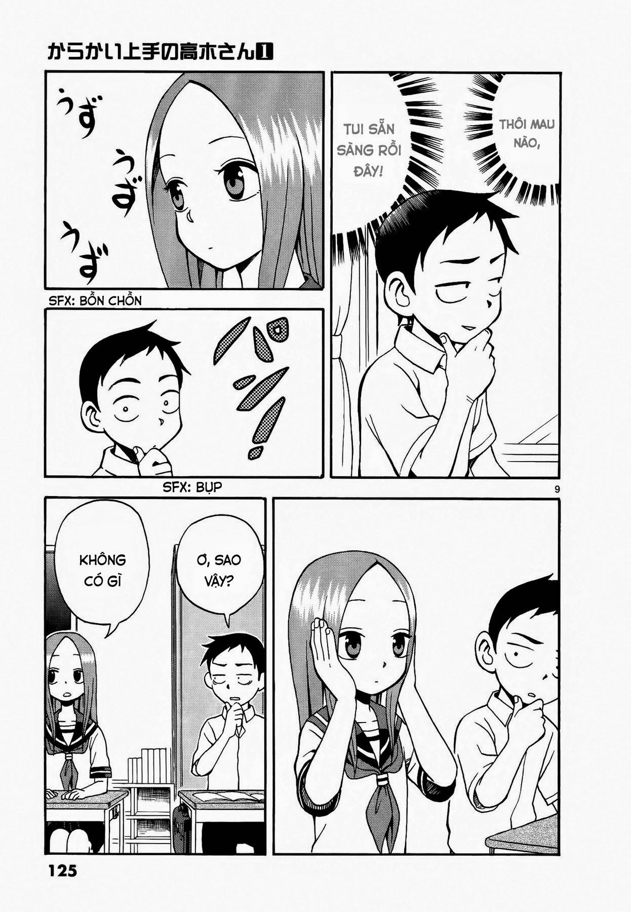 Nhất Quỷ Nhì Ma, Thứ Ba Takagi Chapter 8 - 9