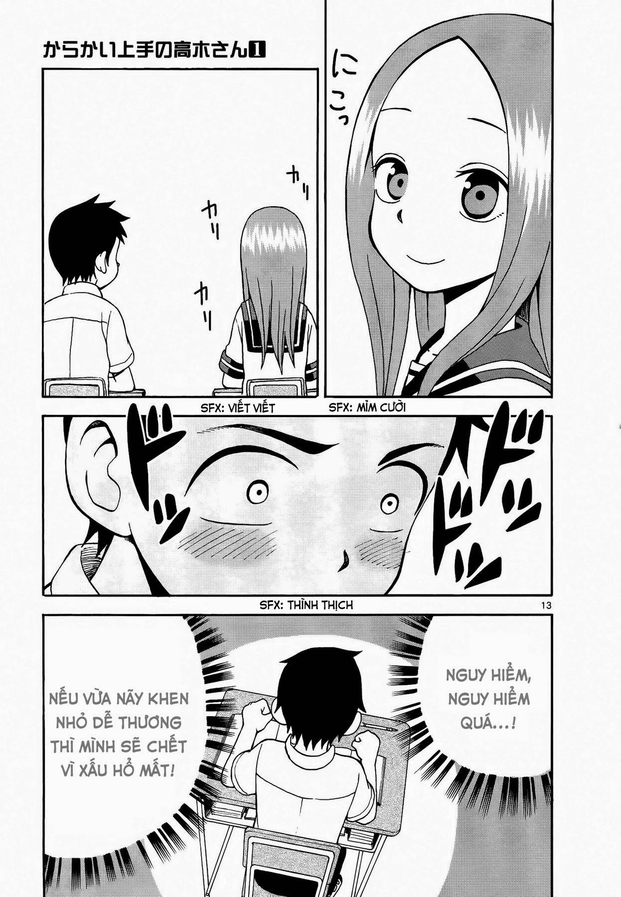 Nhất Quỷ Nhì Ma, Thứ Ba Takagi Chapter 8 - 13