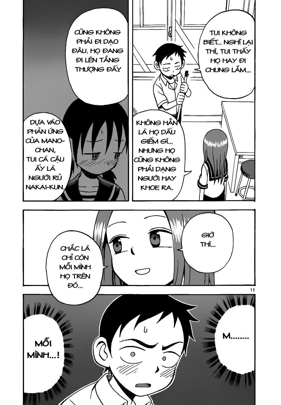 Nhất Quỷ Nhì Ma, Thứ Ba Takagi Chapter 14 - 11