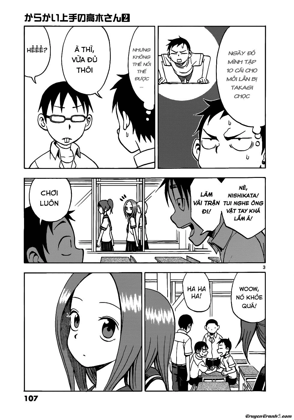 Nhất Quỷ Nhì Ma, Thứ Ba Takagi Chapter 16 - 3