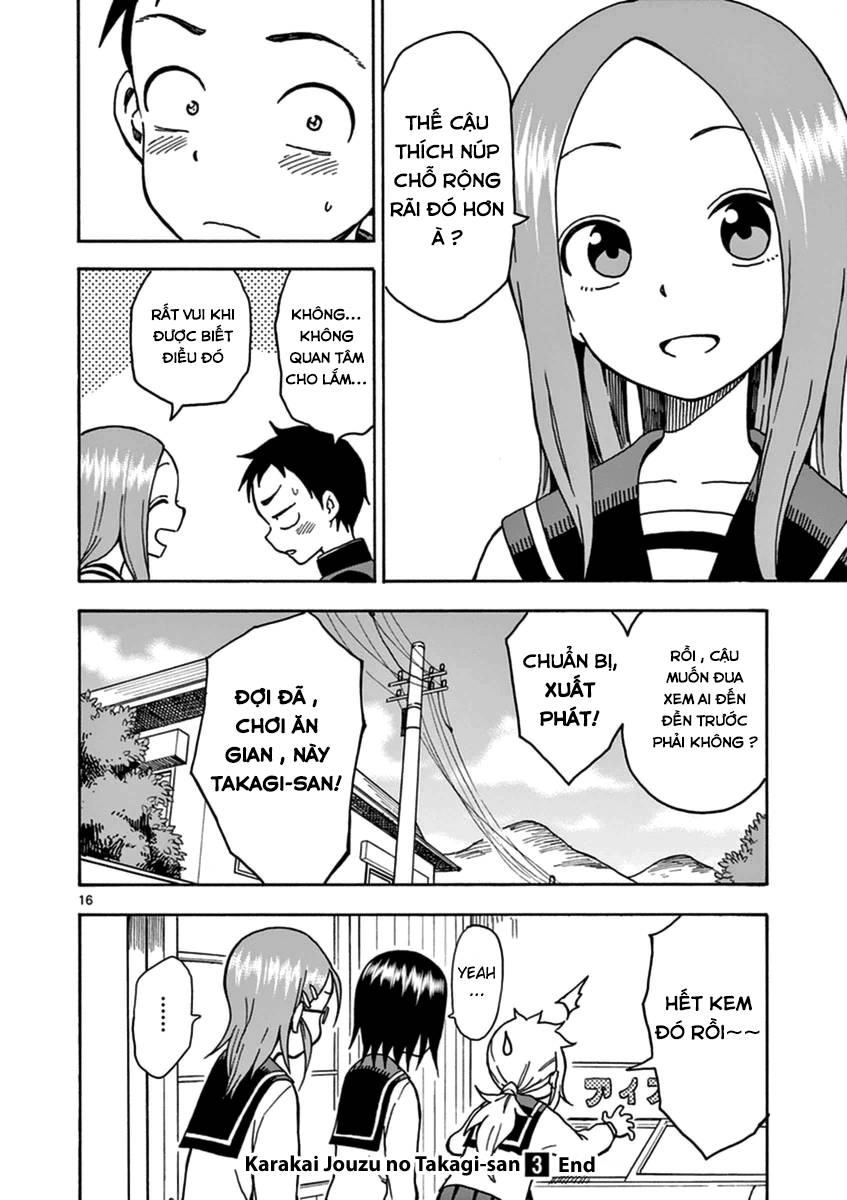 Nhất Quỷ Nhì Ma, Thứ Ba Takagi Chapter 26 - 16