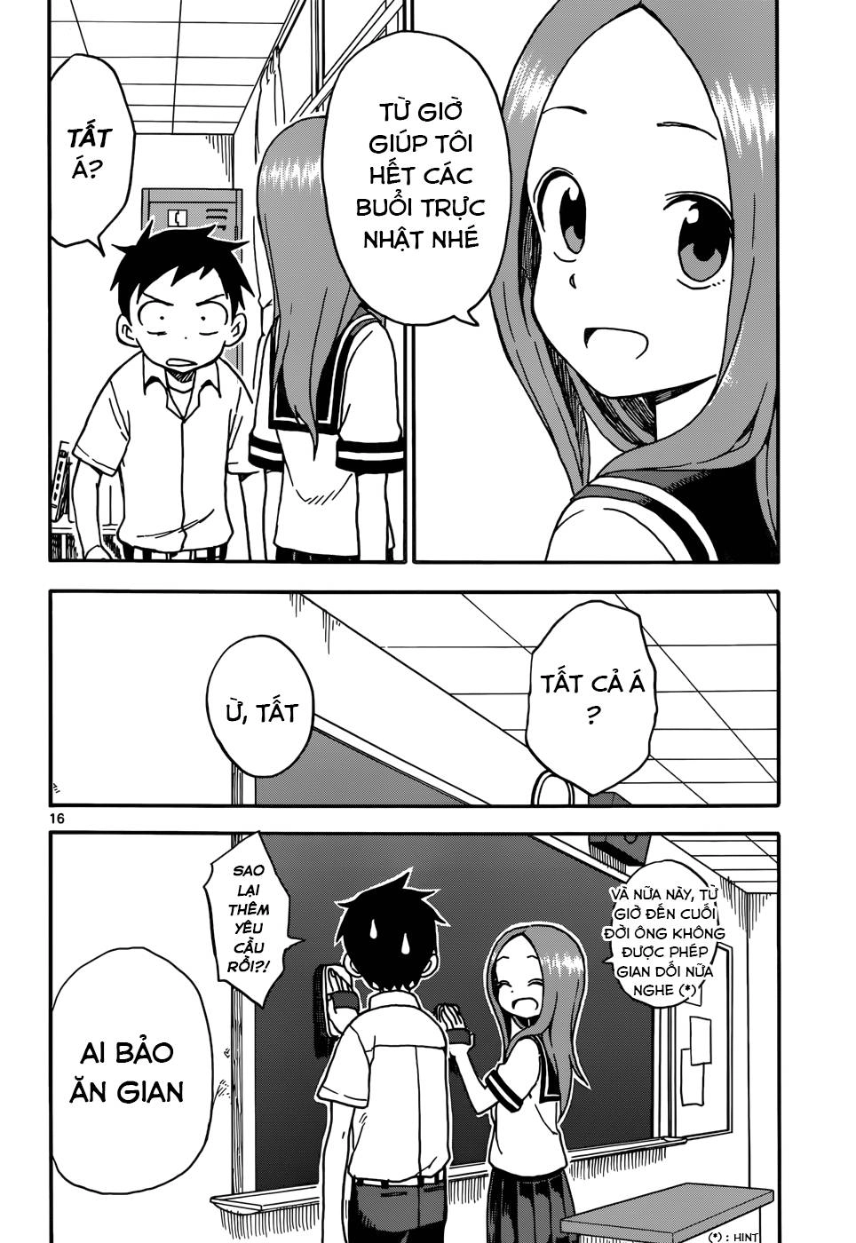 Nhất Quỷ Nhì Ma, Thứ Ba Takagi Chapter 33 - 16