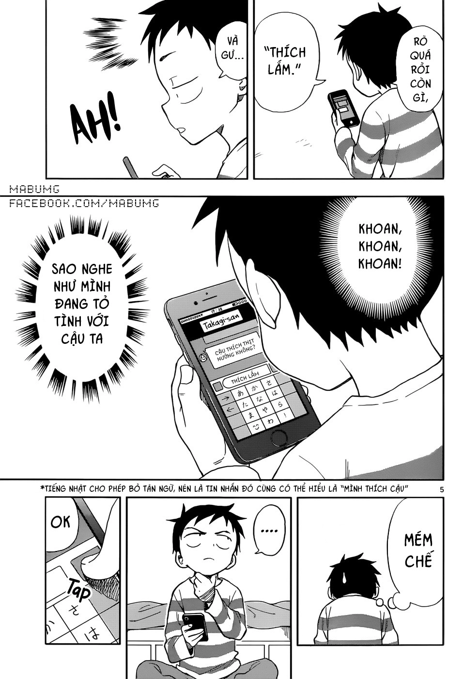 Nhất Quỷ Nhì Ma, Thứ Ba Takagi Chapter 76 - 7